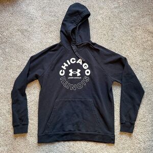 Under Armour Black  Chicago Hoodie for Men